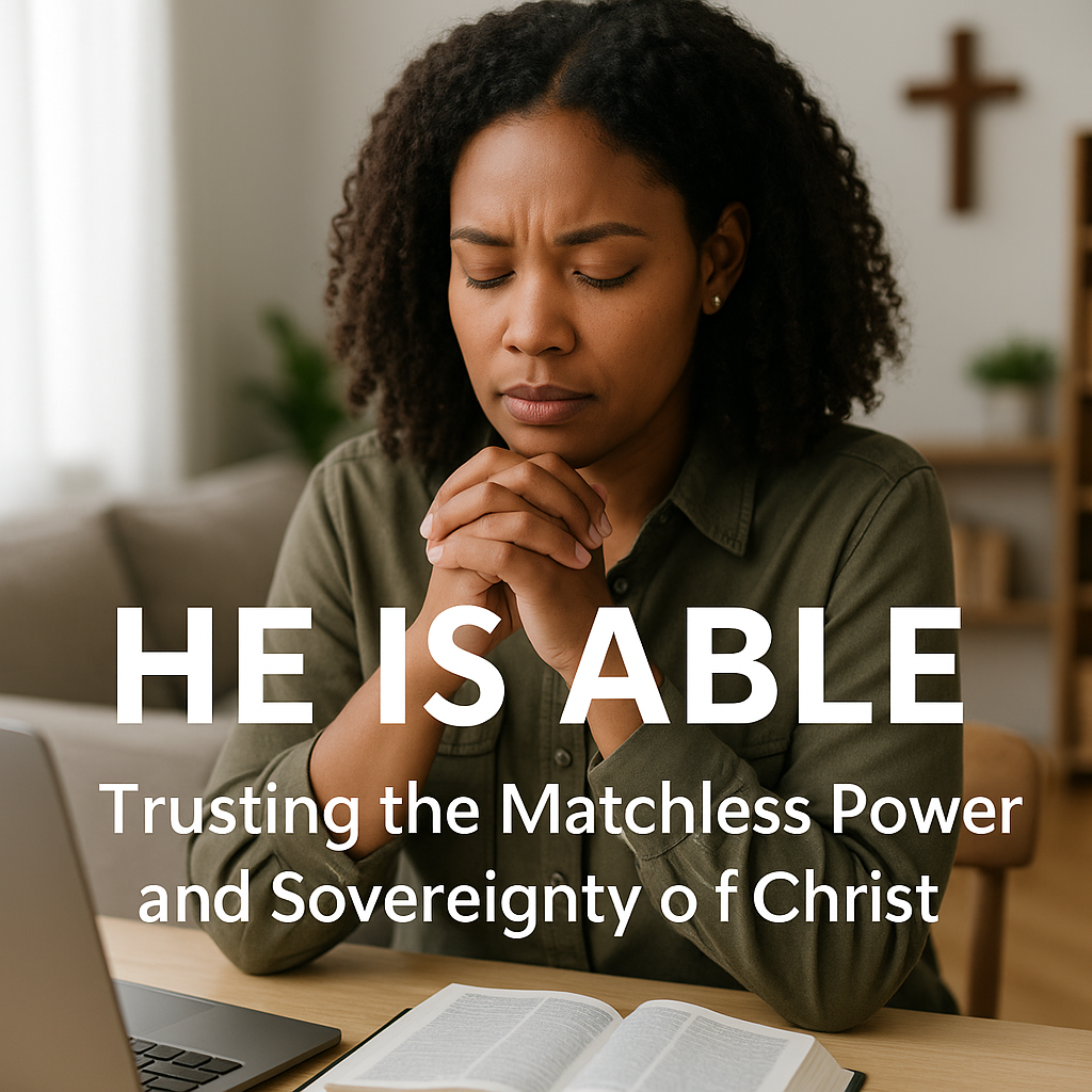 Read more about the article He Is Able: Trusting the Matchless Power and Sovereignty of Christ