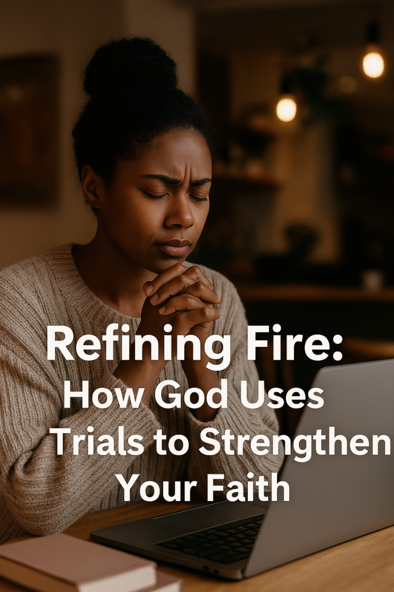 🔥 Refining Fire: How God Uses Trials to Strengthen Your Faith